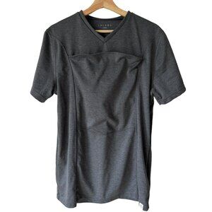 Lalablu Gray Dad Shirt Soothe Shirt Hands Free Comfort Support Unisex Read Sz